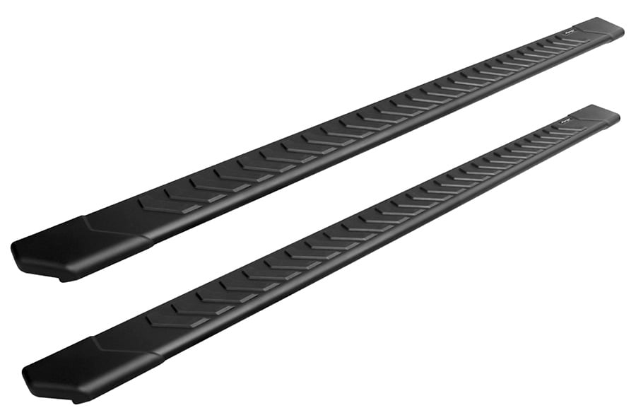 22010052BT 5 in. OEM Style Full Tread Slide Track Running Boards for 2019-2022 Chevy Silverado, Black