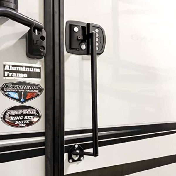 SP54200 Aluminium Latch Extender, Black