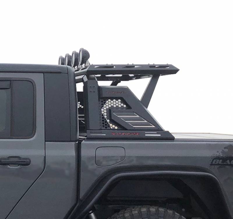 205BA3PLFB Armour II Roll Bar with Basket Kit for 2005-2021 Nissan Frontier