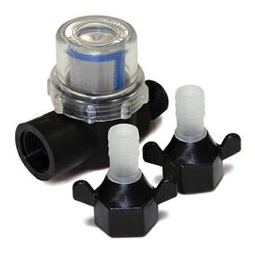 REPLACEMENT SCREEN FILTER AND CONNECTORS FOR 12V WATER PUMP