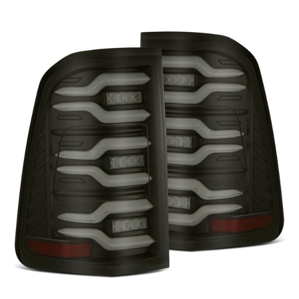 640040 Luxx-Series LED Tail Lights, Black & Smoke