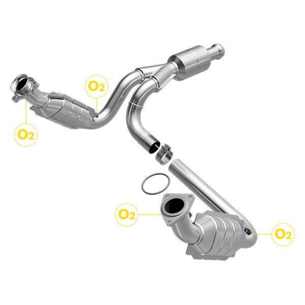 51578 OEM Grade Direct Fit Catalytic Converter for 2010-2013 Cadillac Escalade