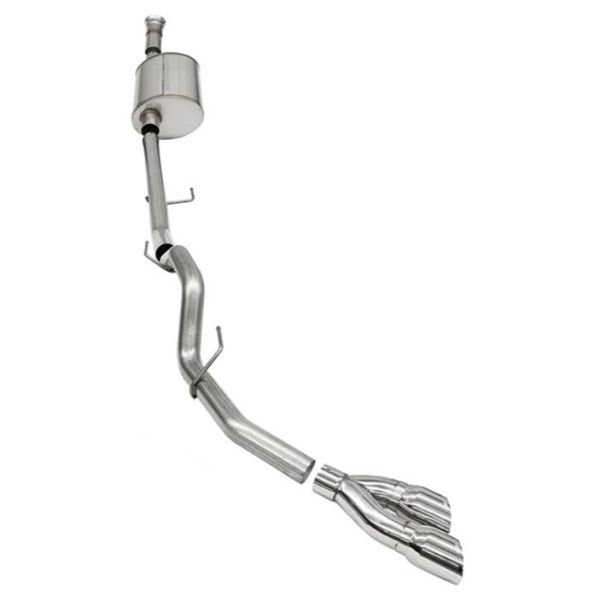 Corsa 21157 Sport Side Exit Cat-Back Exhaust System for 2021-2022 Ford F-150 SuperCab