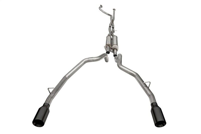 21189BPC 3 in. True Dual Cat-Back Exhaust System for 2021-2023 1500
