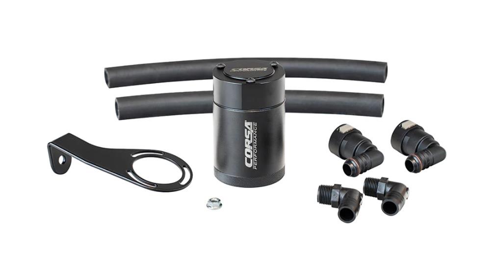 Corsa CC0012 3 oz Aluminum Oil Catch Cans for 2022 Ford Bronco