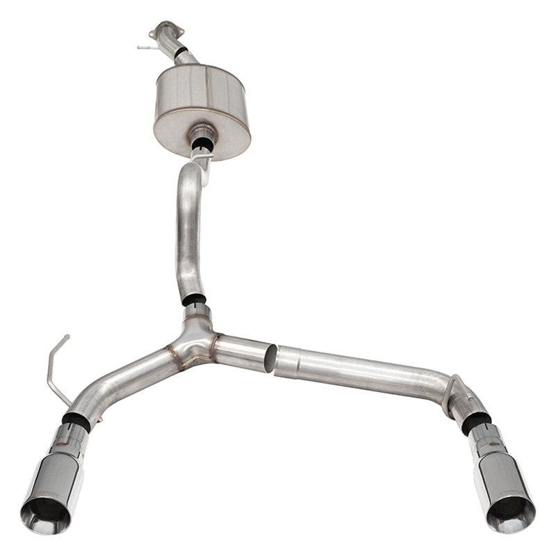 21208 2.75 in. Cat-Back Single Side Exhaust System with Split Rear Exit