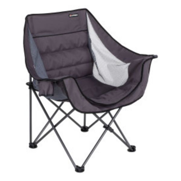 Picture of Lippert 2021128652 Campfire Folding Camp Chair, Dark Gray