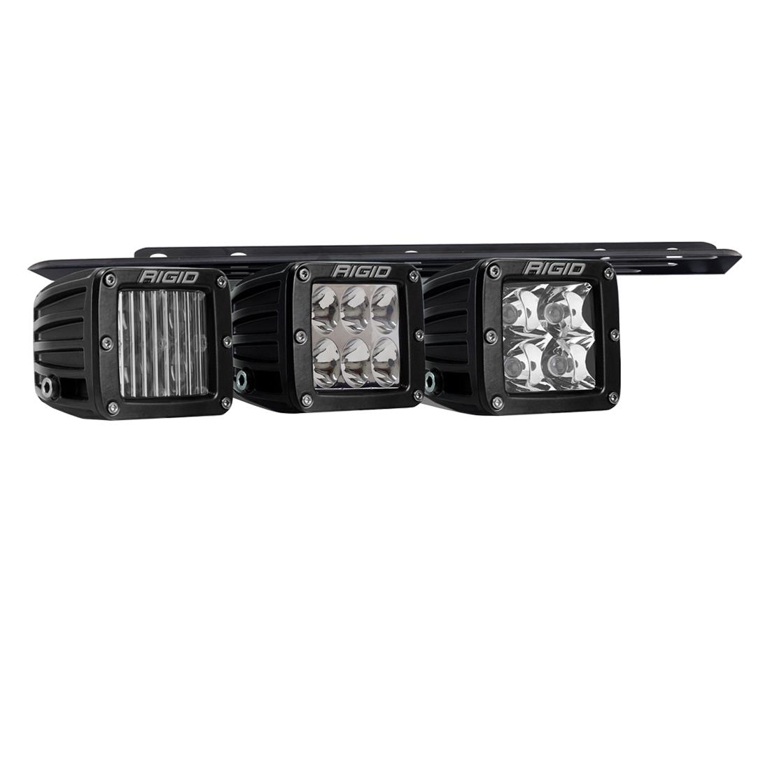Rigid 46738 Raptor Triple Fog Kit for 2021 Ford