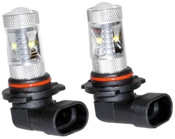 Picture of Crown Auto RT28048 LED Fog Lamp Bulb Kit&#44; Black & Silver