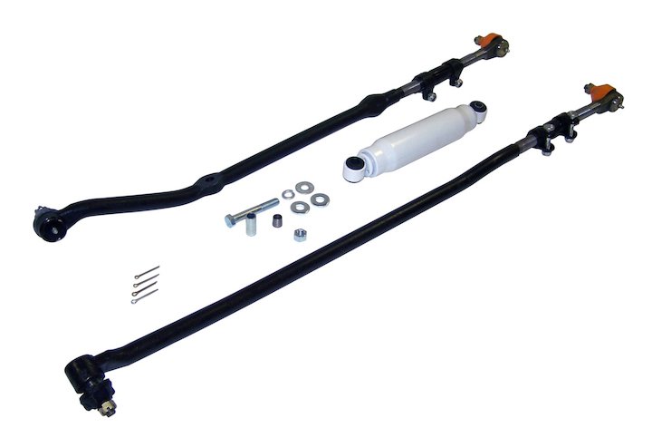 Crown Auto RT21007 RT Off-Road Heavy-Duty Steering Kit with Stabilizer for 1999-2006 Jeep Wrangler TJ
