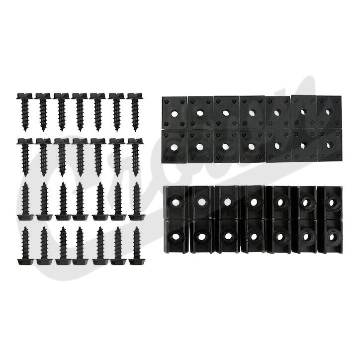 7109K Fender Flare Hardware Kit for 1955-1983 Jeep CJ-5