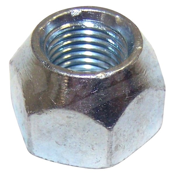 Crown J4004837 Silver Cone Seat Acorn Lug Nut - Silver - 7/16in. x 20 Thread - Metal - Durable Design