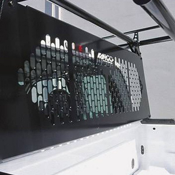 70070 Service Body Headache Window Guard, Black