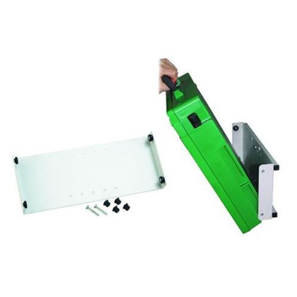 RCVCH Vertical Plastic Parts Organizer Holder, Silver