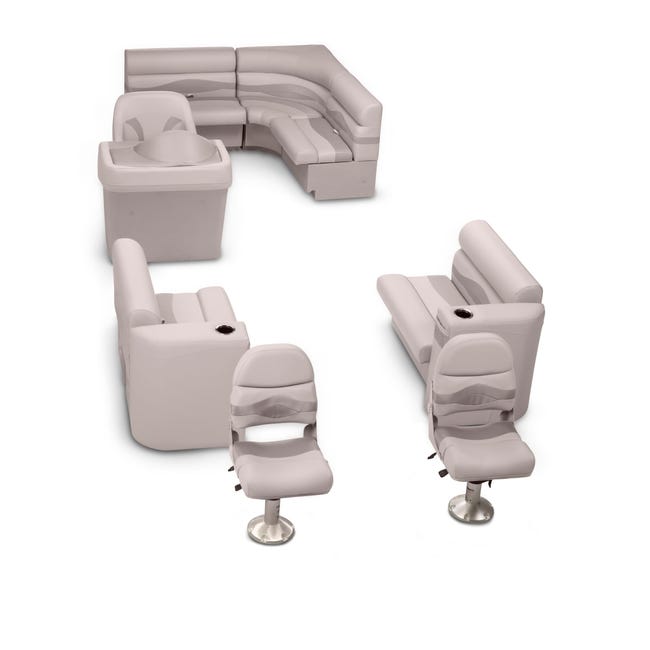 768543 Deluxe Fishing Seating Kit, Champagne