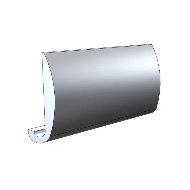 A110152TAL 1 in. Overlap Aluminum Rub Rail -  Taco Metals, T9A -  A110152TAL