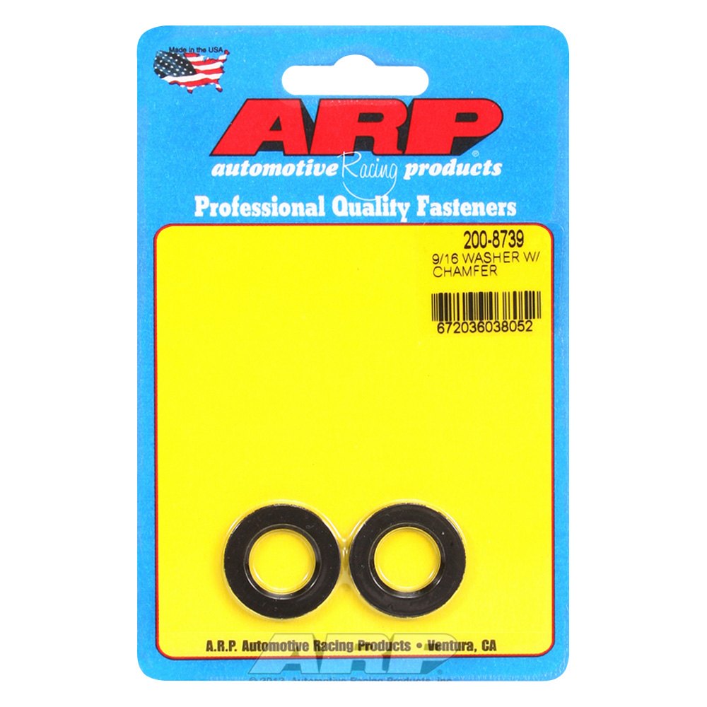2008719 0.563 x 1.000 in. SAE Steel Black Oxide Chamfer Washers
