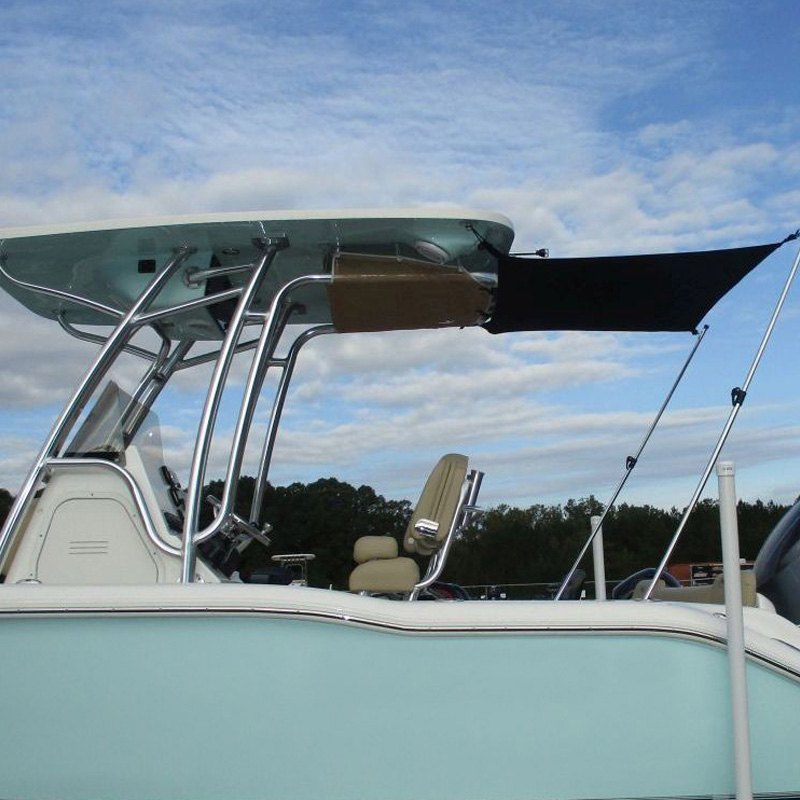 TS6BLK T-Top Shade Extension - Black - 6 ft - Adjustable Poles - Quick Release