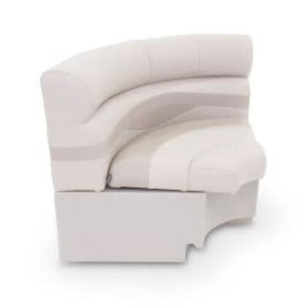 433107 30 in. LCI Radius Corner, Grey - 32 x 32 in.