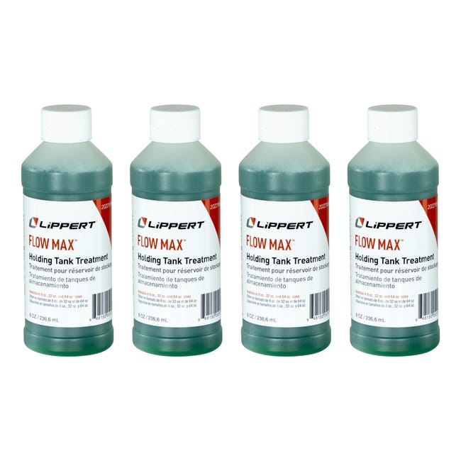 Lippert Components 2022116482 8 oz Bottles Flow Max Holding Tank Treatment, Green