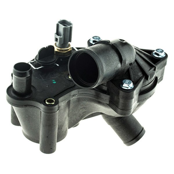 TA2061S Thermostat Housing Assembly - Black - Compatible with 2001-2005 Ford Explorer Sport Trac