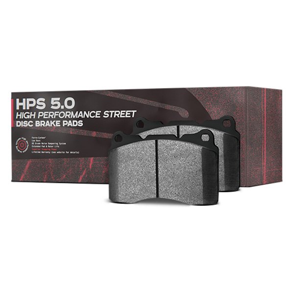 HB649B605 High Performance Street 5.0 Compound Front Brake Pads for 2012-2017 Chevy Camaro