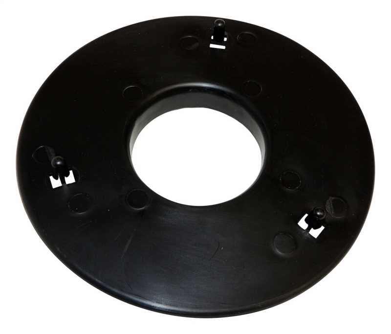 motive 52087866 Lower Coil Spring Isolator - Black - Rear - Durable Replacement Part