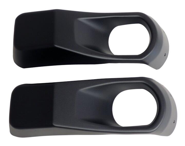68295558K Fog Light Inserts Bezel Set for 2020-2022 Jeep JT Gladiator