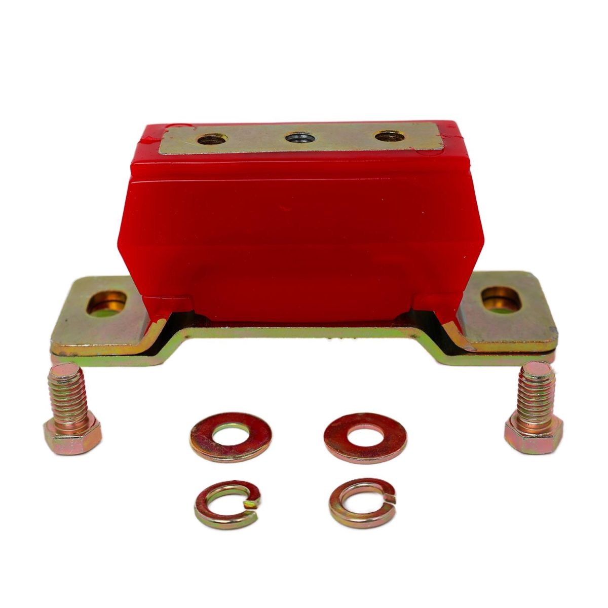 41142R Energy Suspension Transmission Mounts for 1994-2008 Ford Bronco F150 F250 F350, Red