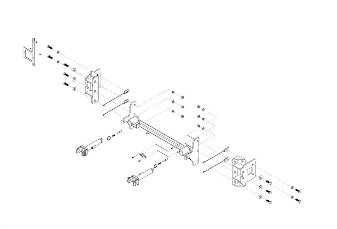 Roadmaster 521461-5 Direct-Connect Baseplate Kit, Select Jeep Grand Cherokee in Black | Camping World