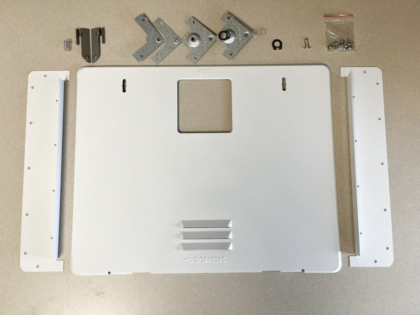 94946 6 gal RV Water Heater Door Conversion Kit, White -  Dometic, D7E -94946