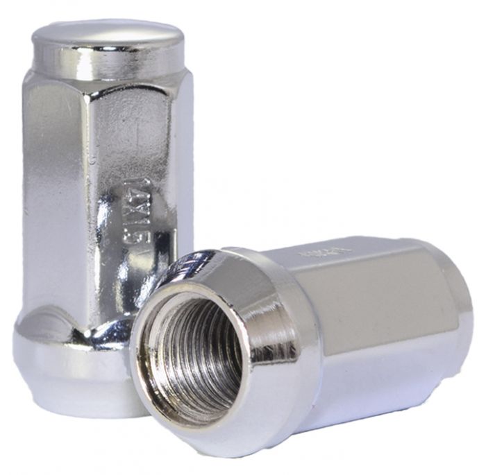 301173 1.9 in. Long, 0.75-M14 Thread 2 Sided Bulge Lug Nut for 2000-2002 Ford Excursion Limited