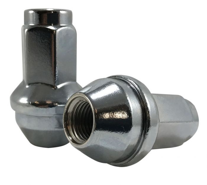 511173 M14 x 2 mm OE Lug Nuts for Ford - 0.81 in. Hex