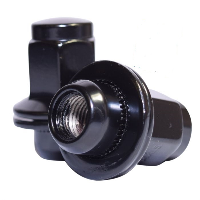 581148BLK M14 x 1.5 Thread Washer OE Lug Nut for 2004 Toyota 4 Runner, Black