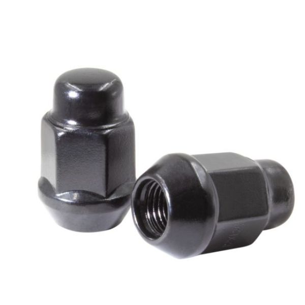 871140BLK 0.75 x 0.43 in. Bulge Acorn M12 Lug Nut, Black