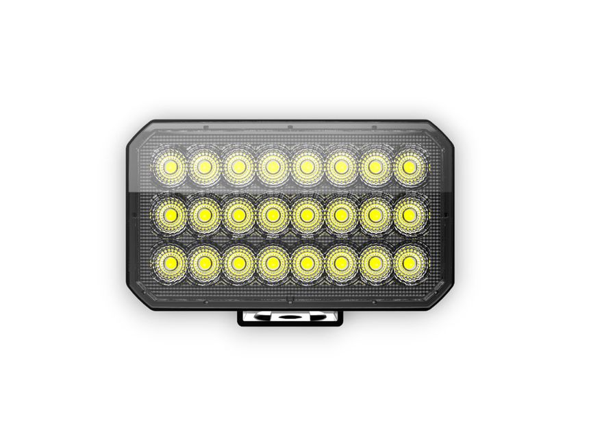 BB44041 Built Bright Work Pod Task Rectangular Single Color Slim LED Flood Light