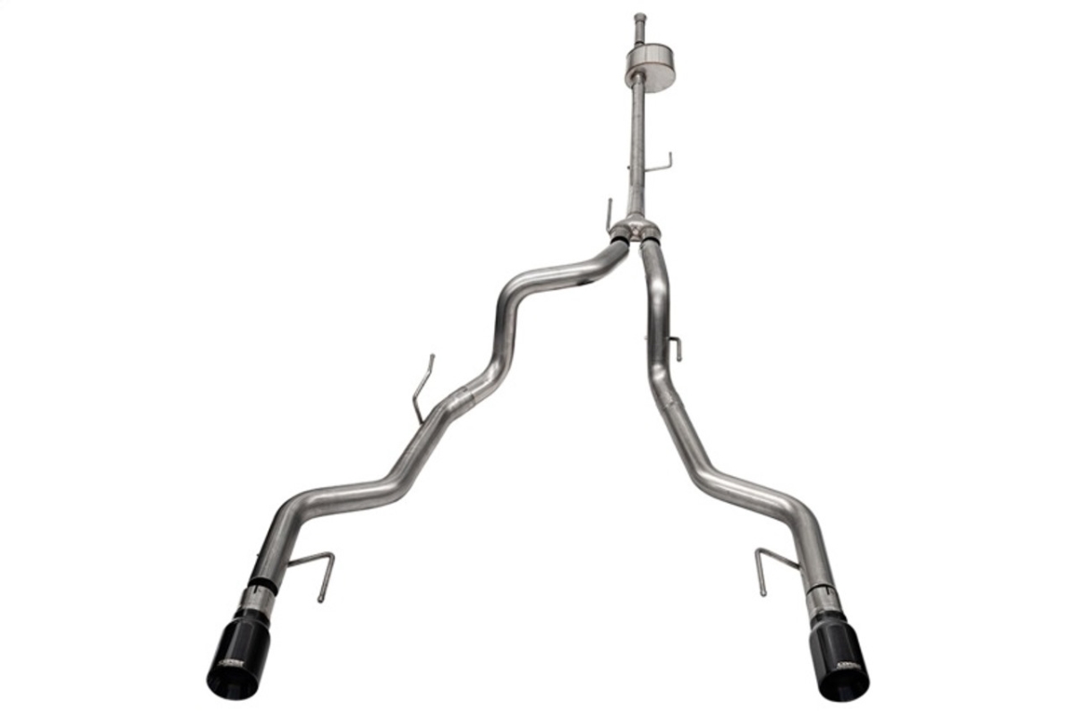 Corsa 21183BLK 5.5 ft. Xtreme Cat-Back Dual Rear Exit Exhaust System for 2021-2023 Ford F-150 SuperCrew, Black