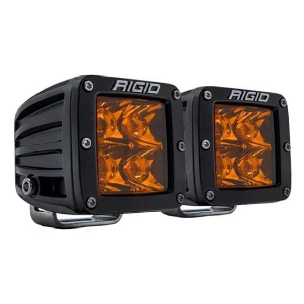 Rigid 20252 Pro D-Series Lens Spot Light, Amber
