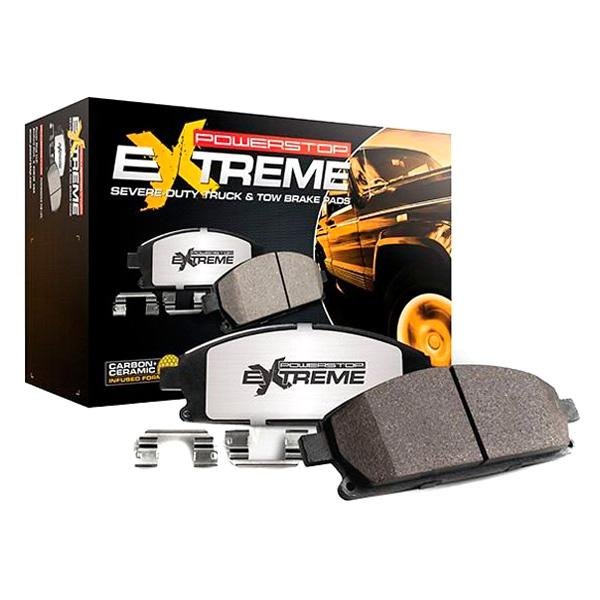 Z361910 Z36 Extreme Truck & Tow Carbon-Fiber Ceramic Front Brake Pads for 2017-2020 Cadillac Escalade