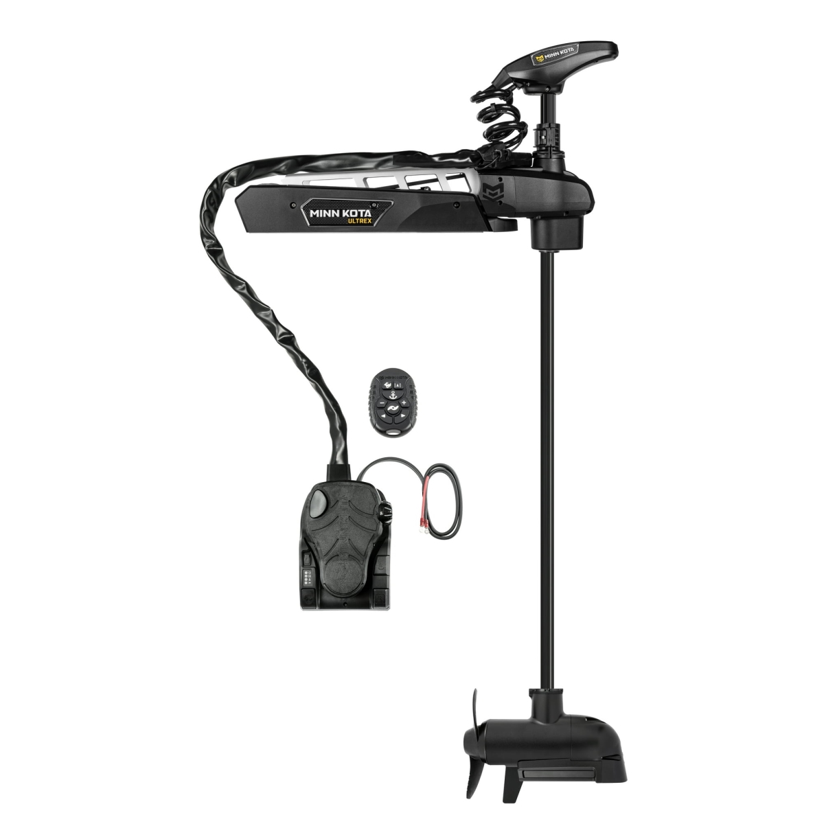 1368922 60 in. Ultrex Thrust Shaft Trolling Motor with Mega Side Imaging & Micro Remote, Black -  Minn Kota, MIN -1368922