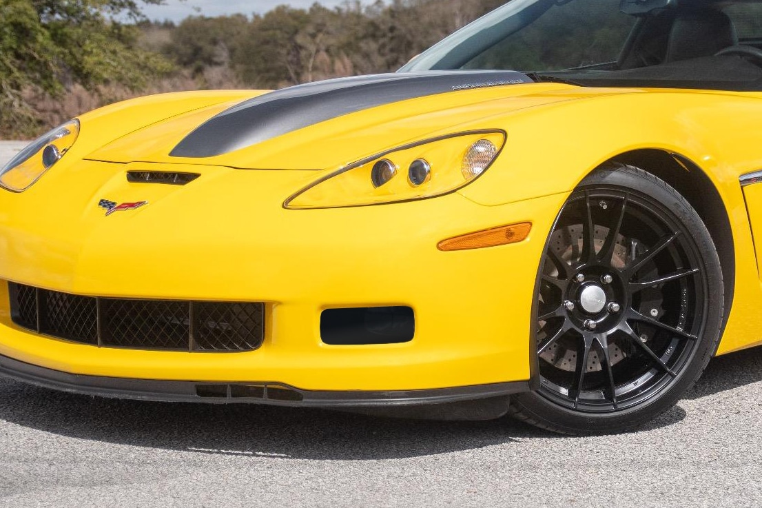 GT0271FS Z06 MDL Smoke Fog Light Cover for 2005-2013 Chevrolet Corvette, Pack of 2