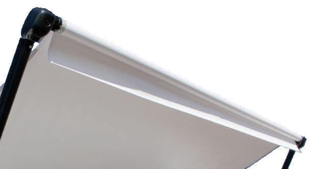 Lippert Components V000314862 Power LED Awning, White & Black