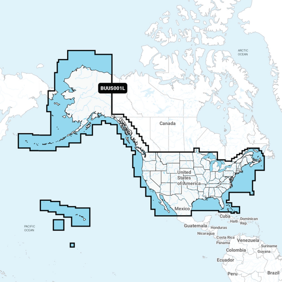 Garmin Navionics+ BUS001L US & Coastal Canada Built-In Chart Updates - microSD/SD & 1-Year Subscription in Blue | Camping World