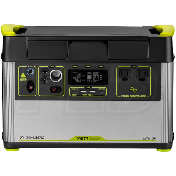 36300 120V Yeti 1500X Portable Power Station Generator -  GOAL ZERO