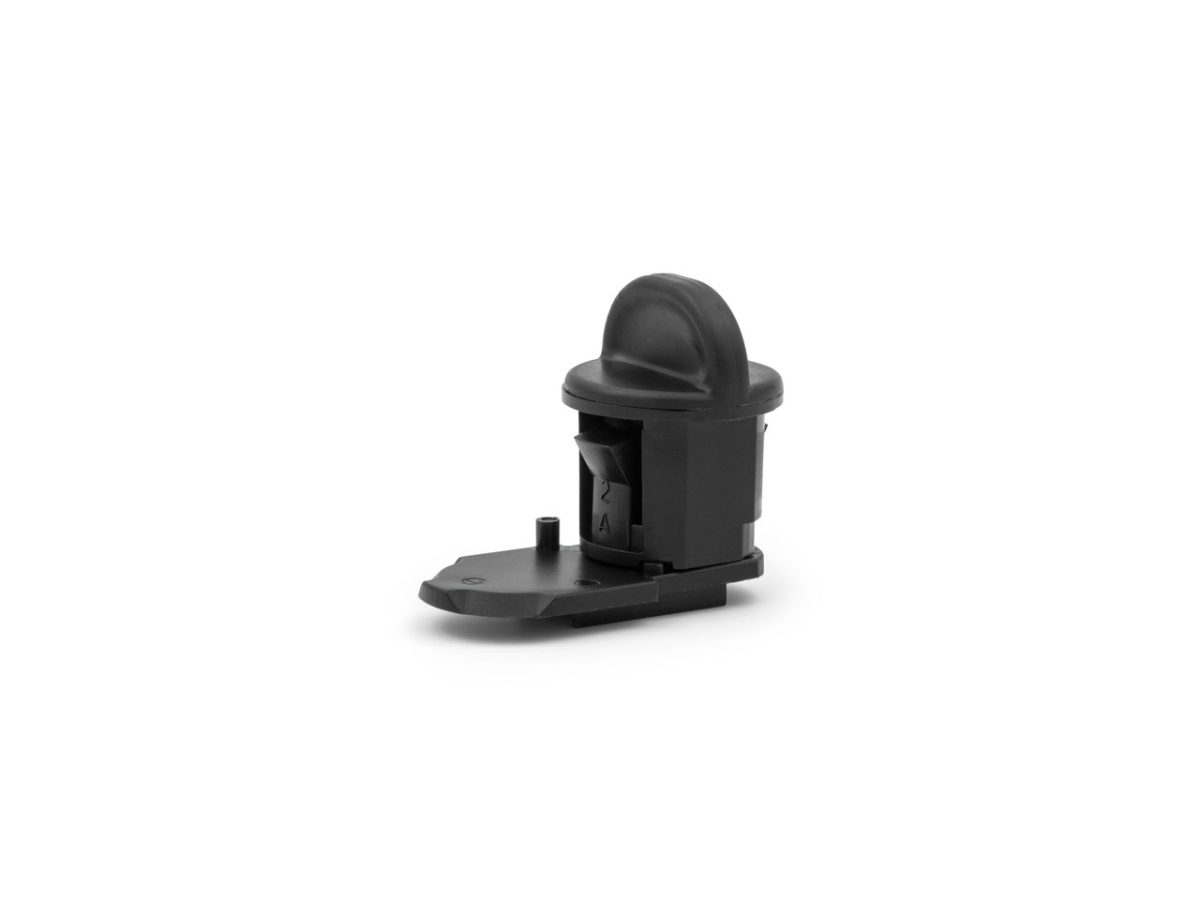 94157 Plastic Thumb Lock, Black