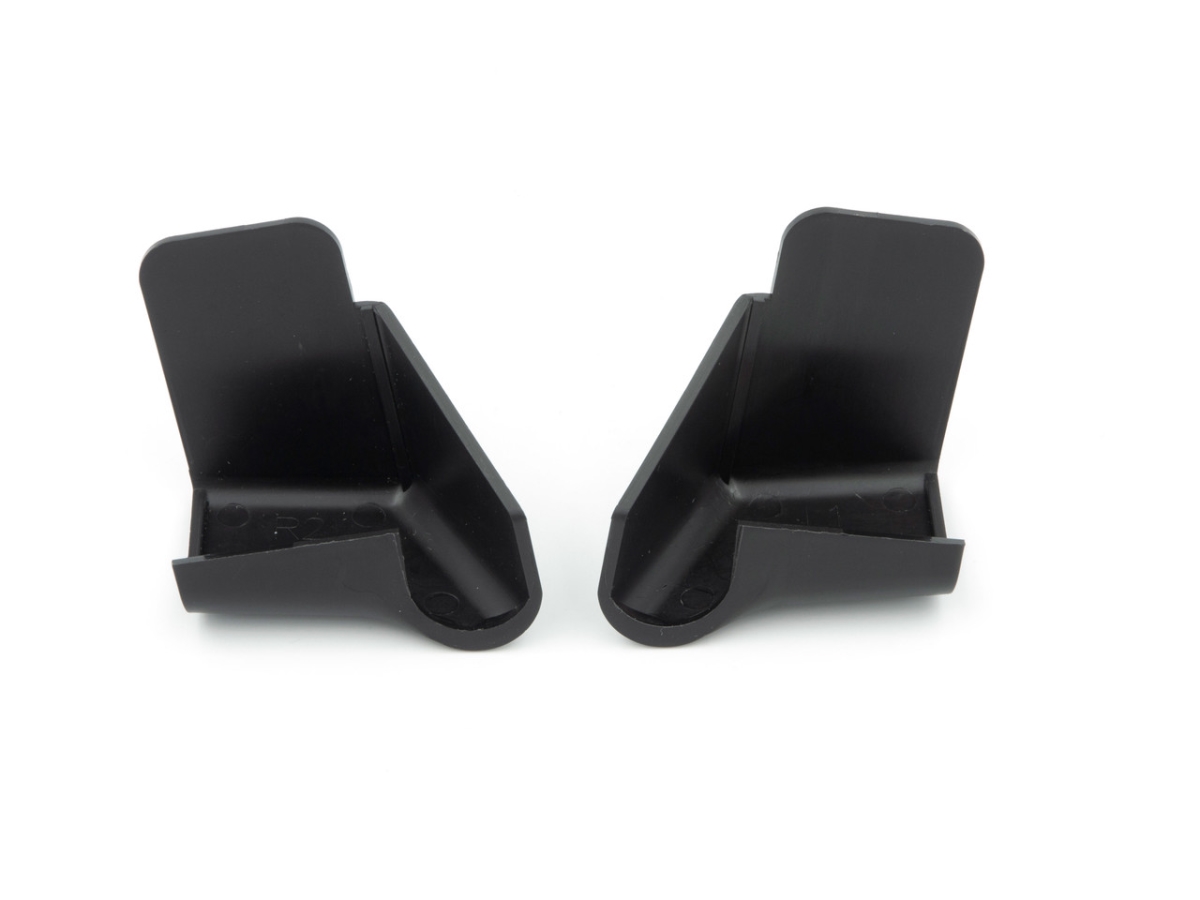 94169 Short Rain Gutter Spouts, Black