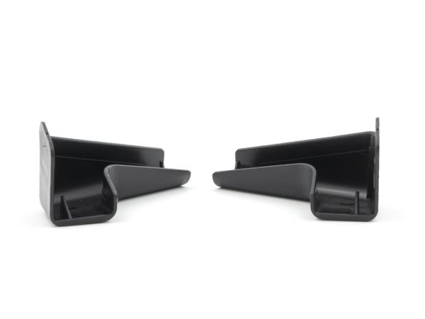 94174 Long Rain Gutter Spouts, Black