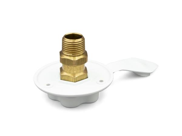 94214 City Water Fill with Brass CV, Polar White