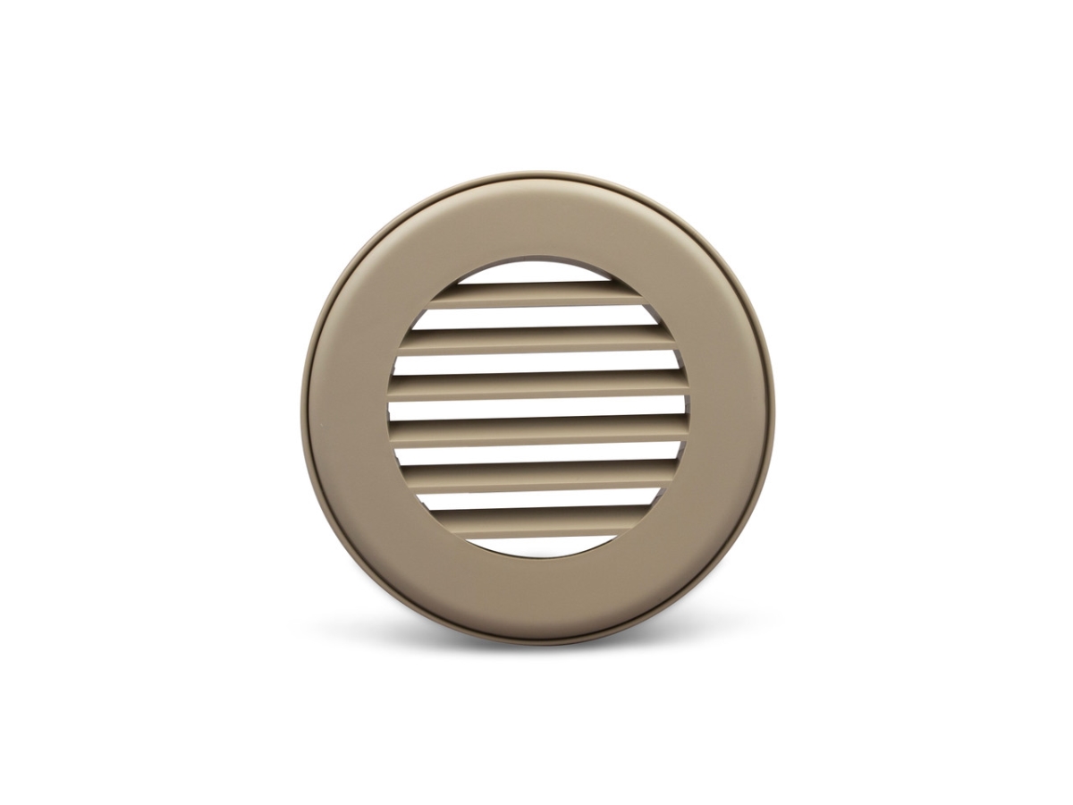 94266 4 in. Heat Vent with No Damper, Tan