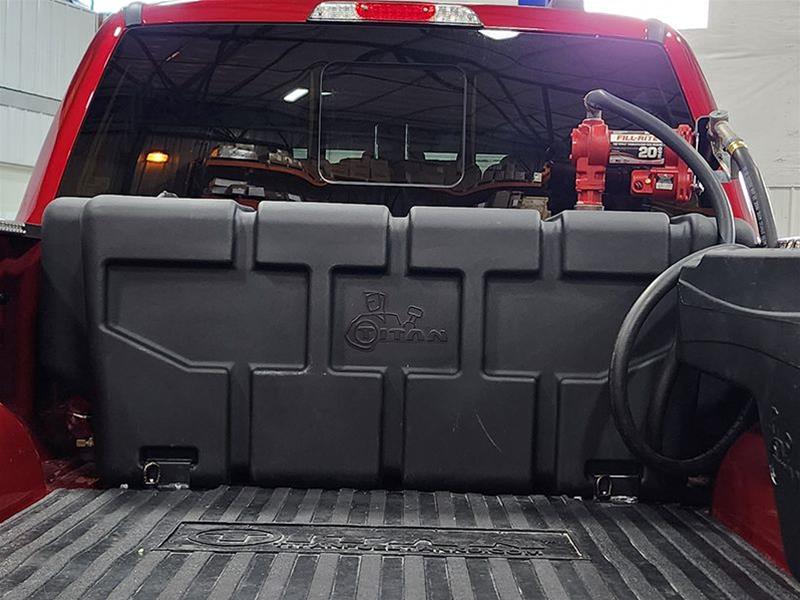 5015100 100 gal Black Extra Heavy Duty Cross-Link Transfer Tank for 1994-2000 Chevrolet C2500 Base